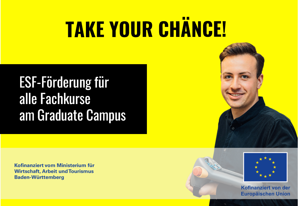 Hinweis für die ESF Förderung durch das Ministerium