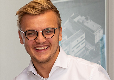 Student Louis Streckel