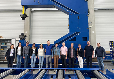 Studierende zu Besuch bei der Firma Mössner in Eschach 