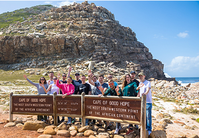 Studierende in Südafrika 