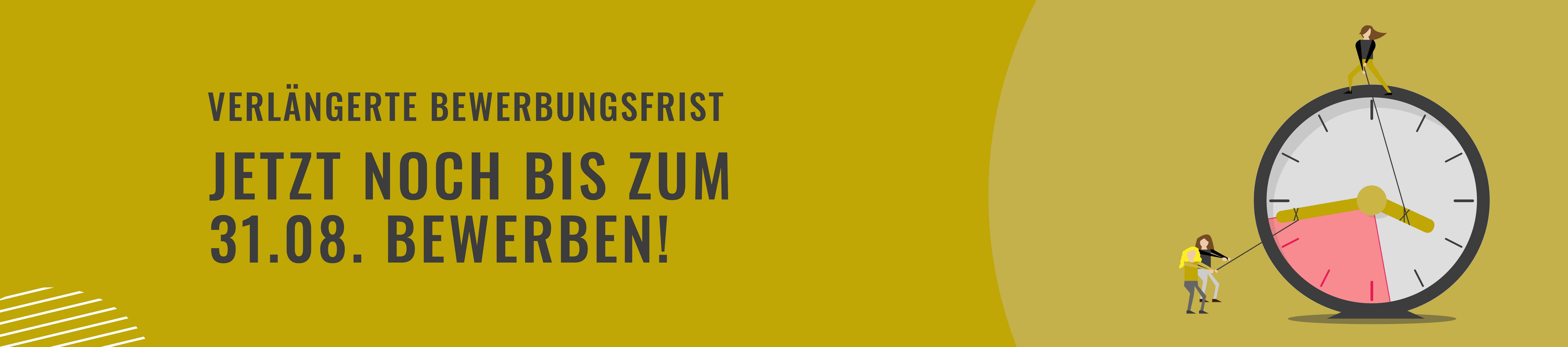 Bewerbungsfrist verlängert Graduate Campus