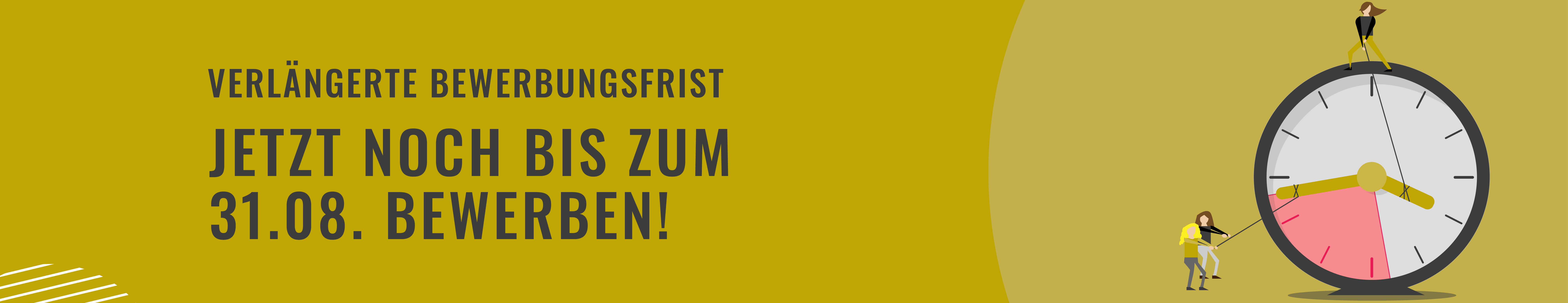 Bewerbungsfrist verlängert Graduate Campus