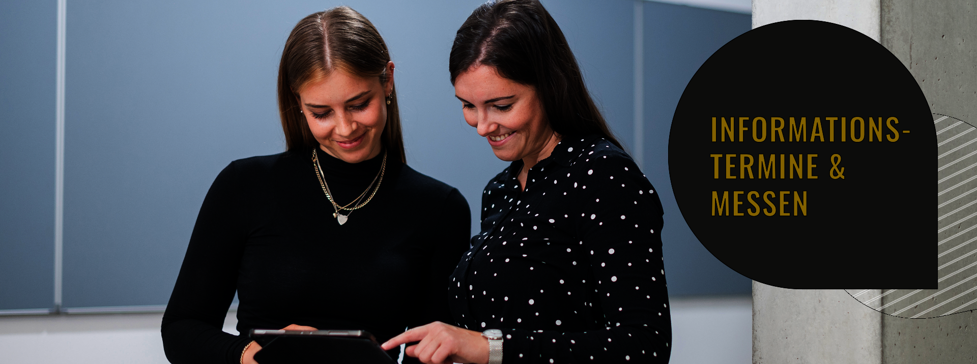 Informationsveranstaltungen und Messen am Graduate Campus