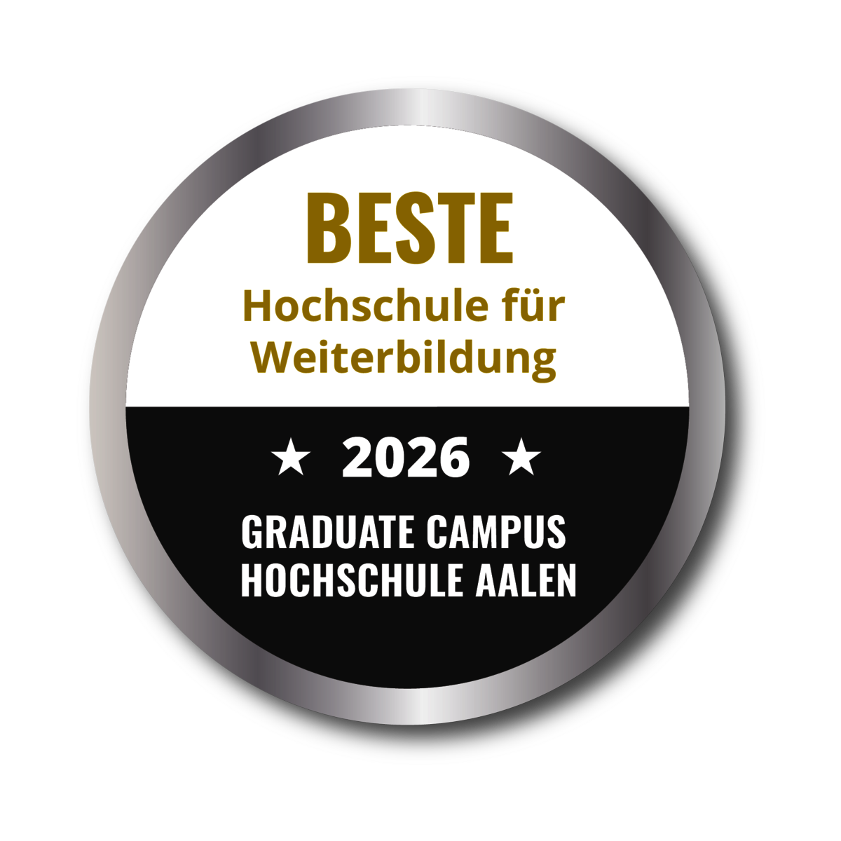 Auszeichnung beste Hochschule für Weiterbildung
